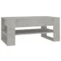 Mesa de centro madera contrachapada gris hormigón 102x55x45 cm de vidaXL, Mesas de centro - Ref: Foro24-810903, Precio: 69,59...
