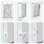 Ventana de sótano "RISOR" 60x80 cm oscilobatiente DIN derecha | Foro24.es | Tu tienda online para hogar, jardín y más Foro24.es