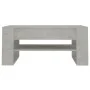 Mesa de centro madera contrachapada gris hormigón 102x55x45 cm de vidaXL, Mesas de centro - Ref: Foro24-810903, Precio: 69,59...