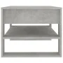Mesa de centro madera contrachapada gris hormigón 102x55x45 cm de vidaXL, Mesas de centro - Ref: Foro24-810903, Precio: 69,59...
