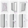 Ventana de sótano "RISOR" 60x90 cm oscilobatiente DIN izquierda | Foro24.es | Tu tienda online para hogar, jardín y más Foro24.es