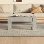 Mesa de centro madera contrachapada gris hormigón 102x55x45 cm de vidaXL, Mesas de centro - Ref: Foro24-810903, Precio: 69,59...