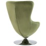 Sillón giratorio con forma de huevo con cojín de terciopelo verde claro von , Sessel - Ref: Foro24-248585, Preis: 119,94 €, R...