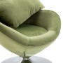 Sillón giratorio con forma de huevo con cojín de terciopelo verde claro von , Sessel - Ref: Foro24-248585, Preis: 119,94 €, R...