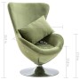 Sillón giratorio con forma de huevo con cojín de terciopelo verde claro von , Sessel - Ref: Foro24-248585, Preis: 119,94 €, R...