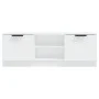 White plywood TV cabinet 102x35x36.5 cm by vidaXL, TV Furniture - Ref: Foro24-811511, Price: 64,72 €, Discount: %