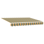Toldo Retráctil Automático con LED Verde y Amarillo 300x250 cm by , Awnings - Ref: Foro24-3330166, Price: 466,39 €, Discount: %