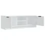 White plywood TV cabinet 102x35x36.5 cm by vidaXL, TV Furniture - Ref: Foro24-811511, Price: 64,72 €, Discount: %