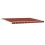 Toldo Retráctil Manual Naranja y Marrón 450x350 cm | Foro24.es | Tu tienda online para hogar, jardín y más Foro24.es