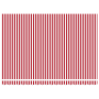 Toldo Retráctil Manual Rayas Rojas y Blancas 450x350 cm by , Awnings - Ref: Foro24-3331097, Price: 395,50 €, Discount: %