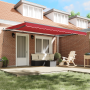 Toldo Retráctil Manual Rojo 450x350 cm | Foro24.es | Tu tienda online para hogar, jardín y más Foro24.es