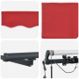Toldo automático retráctil  con LED Rojo 450x350 cm, Tela de reemplazo de toldo  para marco de 4,5x3,5 m Rojo | Foro24.es | Tu tienda online para hogar, jardín y más Foro24.es