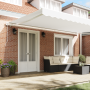 Toldo retráctil automático  Blanco 500x300 cm, Tela de reemplazo para toldo  de 5x3 m Blanca | Foro24.es | Tu tienda online para hogar, jardín y más Foro24.es