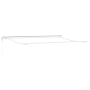 Toldo retráctil automático  Blanco 500x300 cm, Tela de reemplazo para toldo  de 5x3 m Blanca | Foro24.es | Tu tienda online para hogar, jardín y más Foro24.es