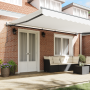 Toldo Retráctil Automático Blanco 500x300 cm by , Awnings - Ref: Foro24-3331357, Price: 461,63 €, Discount: %