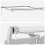 Toldo Retráctil Automático Blanco 500x300 cm by , Awnings - Ref: Foro24-3331357, Price: 461,63 €, Discount: %