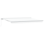 Toldo Manual Retráctil Blanco 500x300 cm, Tela de Reemplazo para Toldo  para Estructura de 5x3 m Blanca | Foro24.es | Tu tienda online para hogar, jardín y más Foro24.es