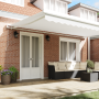 Toldo Manual Retráctil Blanco 500x300 cm, Tela de Reemplazo para Toldo  para Estructura de 5x3 m Blanca | Foro24.es | Tu tienda online para hogar, jardín y más Foro24.es