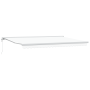 Toldo Retráctil Automático Blanco 500x300 cm von , Markisen - Ref: Foro24-3331364, Preis: 608,01 €, Rabatt: %