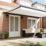 Toldo retráctil automático blanco 500x300 cm | Foro24.es | Tu tienda online para hogar, jardín y más Foro24.es