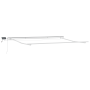 Toldo Retráctil Manual con LED Blanco 500x350 cm, Tela de Reemplazo para Toldo  para Marco de 5x3.5 m Blanco | Foro24.es | Tu tienda online para hogar, jardín y más Foro24.es