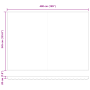 Toldo Retráctil Manual con LED Blanco 500x350 cm, Tela de Reemplazo para Toldo  para Marco de 5x3.5 m Blanco | Foro24.es | Tu tienda online para hogar, jardín y más Foro24.es