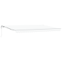 Toldo Retráctil Automático Blanco 500x350 cm von , Markisen - Ref: Foro24-3331535, Preis: 472,94 €, Rabatt: %
