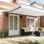 Toldo Manual Retráctil  Blanco 500x350 cm, Tela de Reemplazo para Toldo  para Marco de 5x3.5 m Blanco | Foro24.es | Tu tienda online para hogar, jardín y más Foro24.es