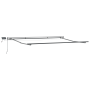 Toldo Retráctil Manual con LED Blanco 500x350 cm | Foro24.es | Tu tienda online para hogar, jardín y más Foro24.es