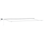 Toldo Manual Retráctil con LED Gris Claro 600x300 cm, Tela de Reemplazo para Toldo de 6x3 m Gris Claro by , Awnings - Ref: Fo...