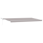 Toldo Retráctil Automático con LED Gris Claro 600x300 cm, Tela de Repuesto para Toldo  de 6x3 m Gris Claro | Foro24.es | Tu tienda online para hogar, jardín y más Foro24.es