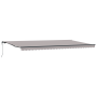 Toldo Retráctil Automático  Gris Claro 600x300 cm, Tela de Reemplazo para Toldo  para Estructura de 6x3 m Gris Claro | Foro24.es | Tu tienda online para hogar, jardín y más Foro24.es