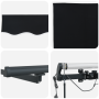 Toldo Retráctil Automático con LED Negro 600x350 cm by , Awnings - Ref: Foro24-3331748, Price: 998,65 €, Discount: %
