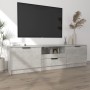 TV-Schrank aus betongrauem Sperrholz, 140 x 35 x 40 cm von vidaXL, TV-Möbel - Ref: Foro24-811452, Preis: 85,58 €, Rabatt: %
