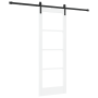Puerta Corredera con Juego de Herrajes 'ORKDAL'Blanca 73.5x198.5 cm de , Puertas para el hogar - Ref: Foro24-3331960, Precio:...
