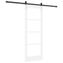 Puerta Corredera con Juego de Herrajes 'ORKDAL'Blanca 73.5x198.5 cm de , Puertas para el hogar - Ref: Foro24-3331960, Precio:...