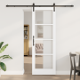 Puerta corrediza con herrajes 'ORKDAL'Blanca 73.5x211 cm by , Doors for the home - Ref: Foro24-3331962, Price: 214,27 €, Disc...