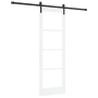 Puerta corrediza con herrajes 'ORKDAL'Blanca 73.5x211 cm by , Doors for the home - Ref: Foro24-3331962, Price: 214,27 €, Disc...