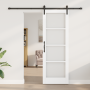 Puerta corrediza con herrajes 'ORKDAL'Blanca 73.5x211 cm by , Doors for the home - Ref: Foro24-3331962, Price: 214,27 €, Disc...