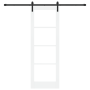 Puerta corrediza con herrajes 'ORKDAL'Blanca 73.5x211 cm by , Doors for the home - Ref: Foro24-3331962, Price: 214,27 €, Disc...
