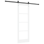 Puerta corrediza con herrajes 'ORKDAL'Blanca 73.5x211 cm by , Doors for the home - Ref: Foro24-3331962, Price: 214,27 €, Disc...