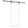 Puerta Deslizante con Juego de Hardware 'ORKDAL'Blanca 83x202 cm by , Doors for the home - Ref: Foro24-3331970, Price: 221,07...
