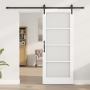 Puerta Deslizante con Juego de Hardware 'ORKDAL'Blanca 83x202 cm by , Doors for the home - Ref: Foro24-3331970, Price: 221,07...
