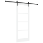 Puerta Deslizante  con Juego de Herrajes 'ORKDAL'Blanca 83x211 cm, Puerta Interior  con Vidrio 'ORKDAL'Blanca 83x211x4 cm | Foro24.es | Tu tienda online para hogar, jardín y más Foro24.es