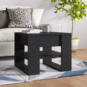 Black plywood coffee table 55.5x55x45 cm by vidaXL, Coffee table - Ref: Foro24-810909, Price: 43,33 €, Discount: %