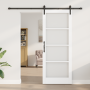 Puerta Deslizante  con Juego de Herrajes 'ORKDAL'Blanca 83x211 cm, Puerta Interior  con Vidrio 'ORKDAL'Blanca 83x211x4 cm | Foro24.es | Tu tienda online para hogar, jardín y más Foro24.es