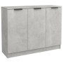 Aparador de madera contrachapada gris hormigón 90,5x30x70 cm de vidaXL, Aparadores - Ref: Foro24-811191, Precio: 75,26 €, Des...