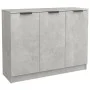 Concrete gray plywood sideboard 90.5x30x70 cm by vidaXL, Sideboards - Ref: Foro24-811191, Price: 72,07 €, Discount: %