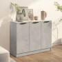 Aparador de madera contrachapada gris hormigón 90,5x30x70 cm de vidaXL, Aparadores - Ref: Foro24-811191, Precio: 75,26 €, Des...