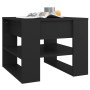 Mesa de centro madera contrachapada negro 55,5x55x45 cm de vidaXL, Mesas de centro - Ref: Foro24-810909, Precio: 43,81 €, Des...
